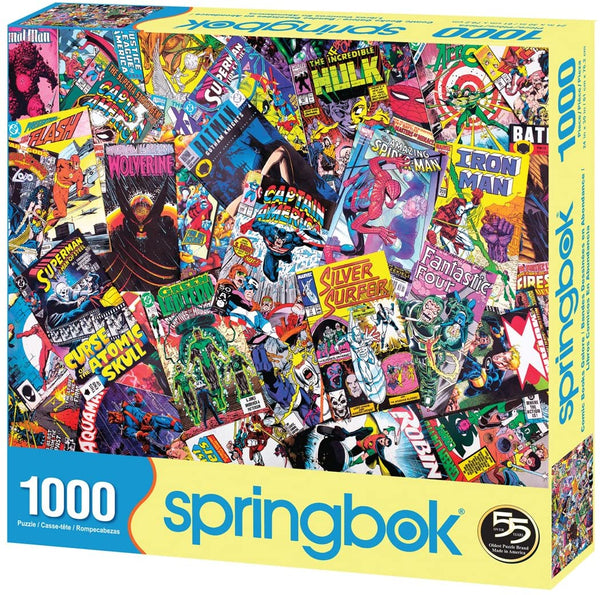 Springbok Puzzles Comic Books Galore Jigsaw Puzzle (1000 Piece)