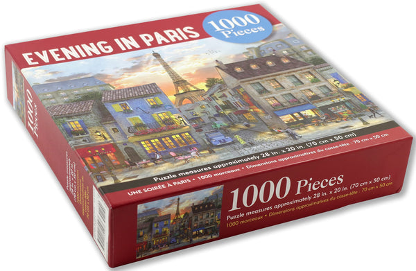 Peter Pauper Press - Evening in Paris Jigsaw Puzzle (1000 Pieces)