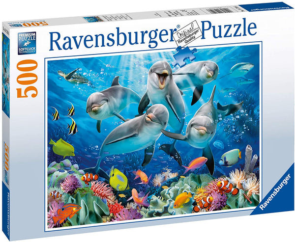 Ravensburger - Dolphins Jigsaw Puzzle (500 Piece)