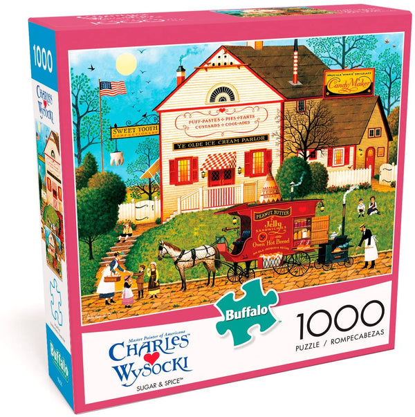 Buffalo Games - Charles Wysocki - Sugar and Spice - 1000 Piece Jigsaw Puzzle