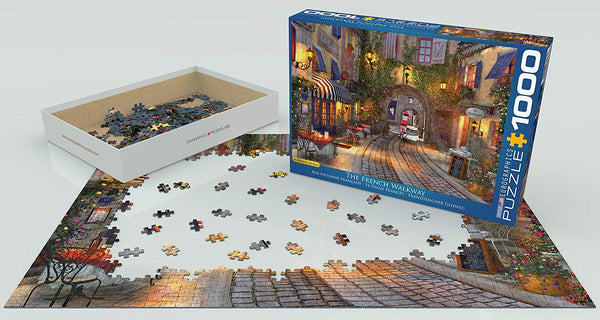 EuroGraphics The French Walkway by Dominic Davison 1000-Piece Puzzle