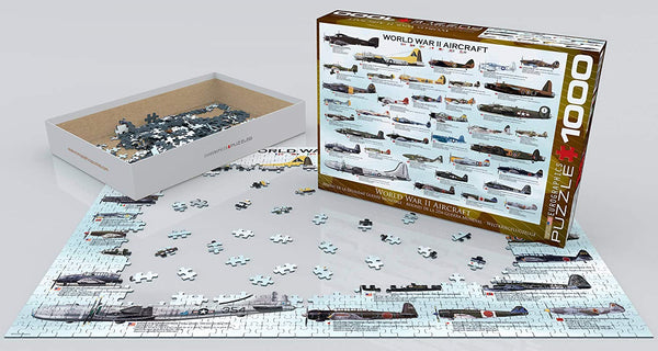 EuroGraphics - WWII Aircraft Jigsaw Puzzle (1000 Pieces)