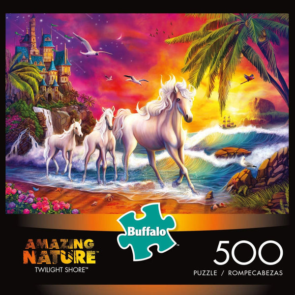 Buffalo Games - Amazing Nature Collection - Twillight Shore - 500 Piece Jigsaw Puzzle