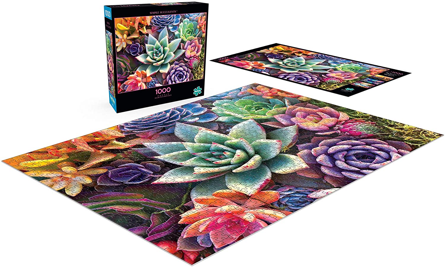 game succulent Buffalo Games - Simple Succulent - 1000 Piece Jigsaw Puzzle