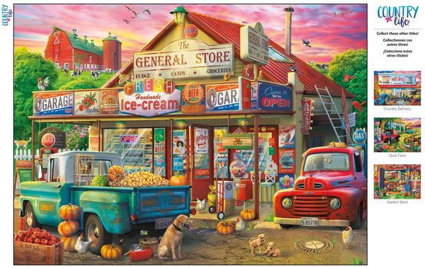 Buffalo Games - Country Life - Country Store - 1000Piece Jigsaw Puzzle