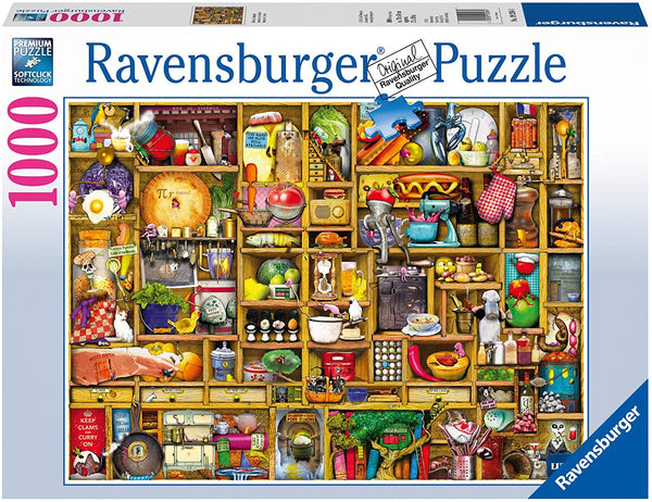 Ravensburger - The Kitchen Cupboard by Colin Thompson Jigsaw Puzzle (1000 Pieces)