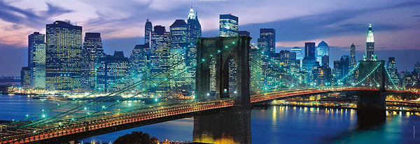 Clementoni - Panorama - New York Brooklyn Bridge Jigsaw Puzzle (1000 Pieces) 39434