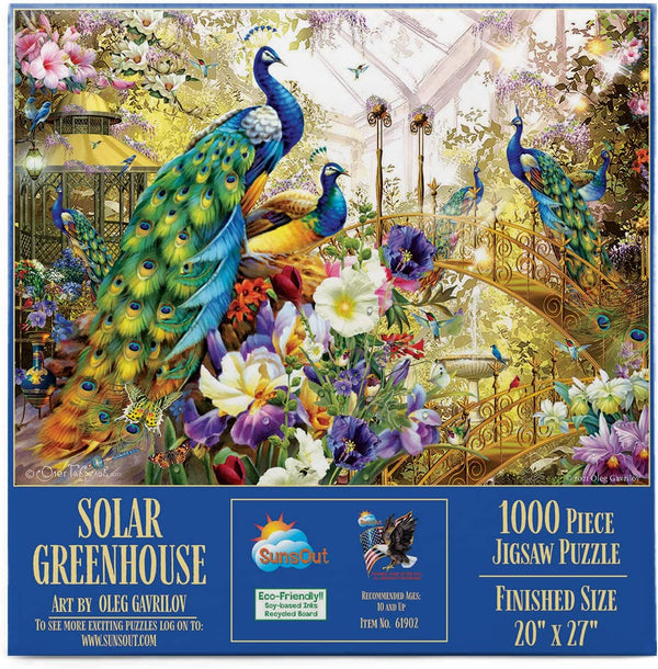Sunsout - Solar Greenhouse Jigsaw Puzzle (1000 Pieces)