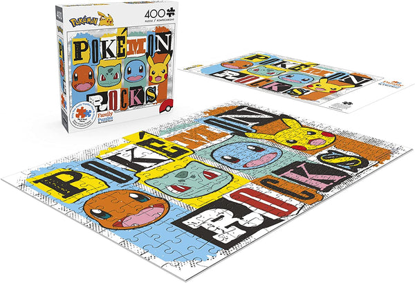 Buffalo Games - Pokemon Rocks - 400 Piece Jigsaw Puzzle
