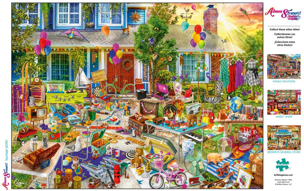 Buffalo Games - Aimee Stewart Yard Sale - 1000 Piece Jigsaw Puzzle