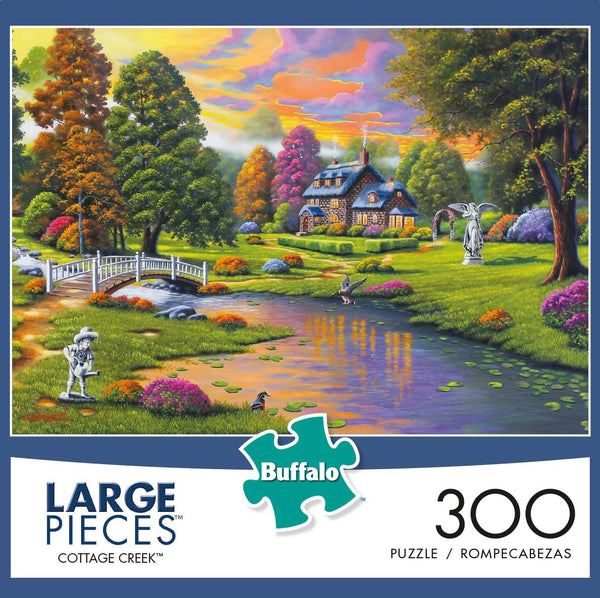 Buffalo Games - Cottage Creek - 300 Large Piece Jigsaw Puzzle