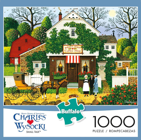 Buffalo Games - Charles Wysocki - Small Talk - 1000 Piece Jigsaw Puzzle