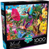 Buffalo Games - Vivid Collection - Hummingbird Garden - 1000 Piece Jigsaw Puzzle