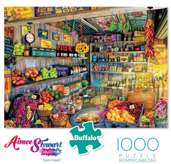 Buffalo Games - Aimee Stewart - Farm Fresh - 1000 Piece Jigsaw Puzzle