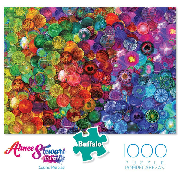 Buffalo Games - Aimee Stewart - Cosmic Marbles - 1000 Piece Jigsaw Puzzle