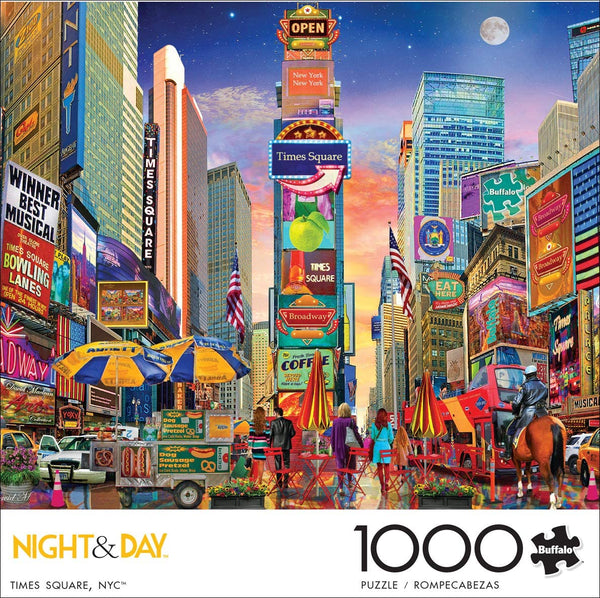 Buffalo Games - Times Square, NYC - 1000 Piece Jigsaw Puzzle