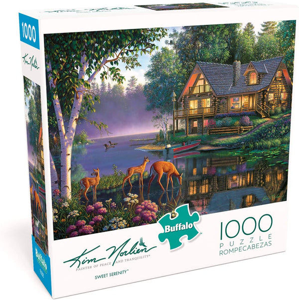 Buffalo Games - Kim Norlien - Sweet Serenity - 1000 Piece Jigsaw Puzzle