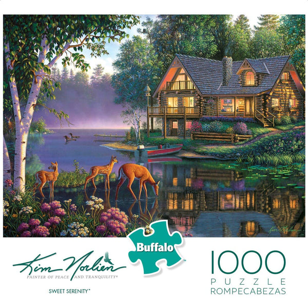 Buffalo Games - Kim Norlien - Sweet Serenity - 1000 Piece Jigsaw Puzzle