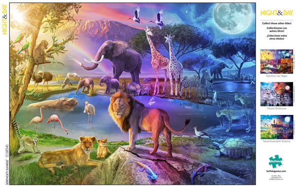 Buffalo Games - Serengeti Sunrise - 1000 Piece Jigsaw Puzzle