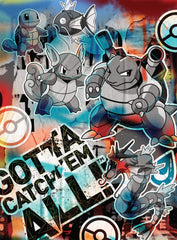 Pokémon: Blastoise, Charizard, and Venusaur Graffiti 400 Piece Puzzle