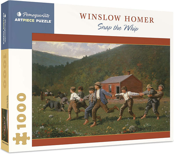 Pomegranate - Snap The Whip by Winslow Homer Jigsaw Puzzle (1000 Pieces)