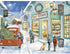 Bits and Pieces - 300 Piece Jigsaw Puzzle - The Town Toy Store - Christmas Tree Holiday Winter Jigsaw by Artist Ruane Manning