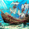 Anatolian - Shipwreck Sea Jigsaw Puzzle (1500 Pieces)