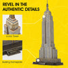 Cubic Fun - National Geographic 3D Puzzle - Empire State Building (New York) Jigsaw Puzzle (66 Pieces)