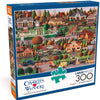 Buffalo Games - Charles Wysocki - Labor Day in Bungalowville - 300 Large Piece Jigsaw Puzzle