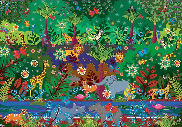 Educa - Jungle Jigsaw Puzzle (500 Pieces)