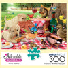 Buffalo Games - Adorable Animals - Picnic Raiders - 300 Large Piece Jigsaw Puzzle