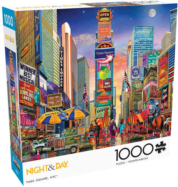 Buffalo Games - Times Square, NYC - 1000 Piece Jigsaw Puzzle