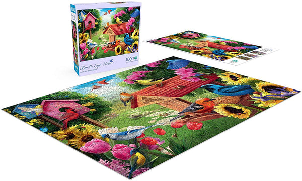 Buffalo Games - Garden Birdhouse - 1000 Piece Jigsaw Puzzle