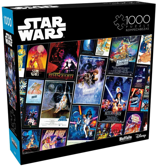 Buffalo Games - Star Wars Original Trilogy Posters Jigsaw Puzzle (1000 Pieces)