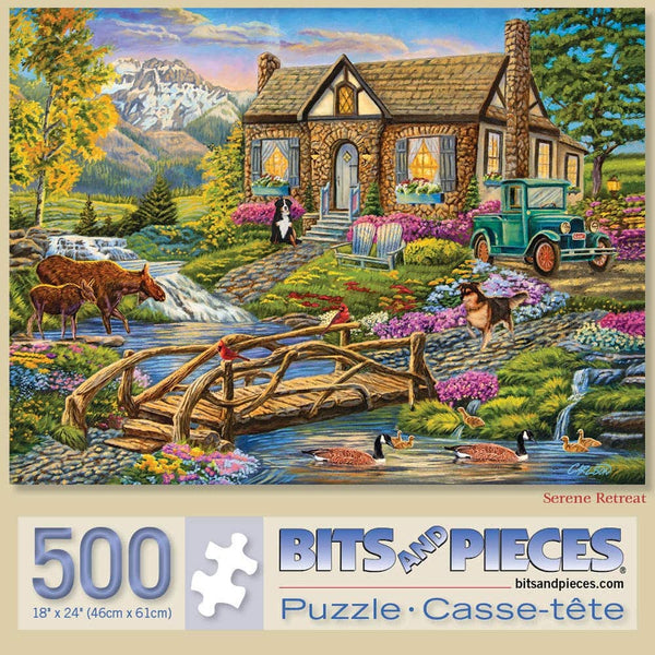 Bits and Pieces - Serene Retreat 500 Piece Jigsaw Puzzles - 18