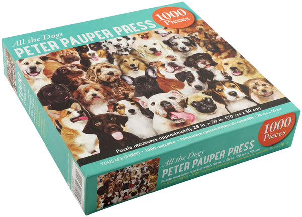 Peter Pauper Press - All the Dogs Jigsaw Puzzle (1000 Pieces)