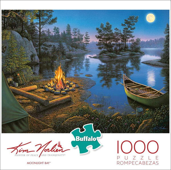 Buffalo Games - Kim Norlien - Moonlight Bay - 1000 Piece Jigsaw Puzzle