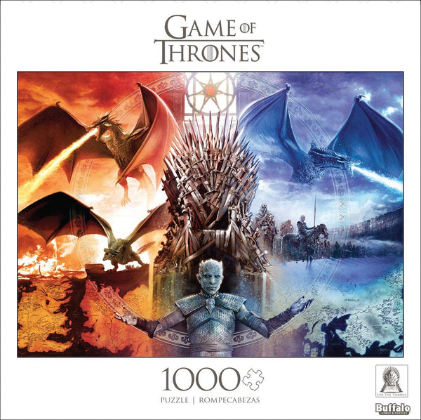 Buffalo Games - Game of Thrones: Fire and Ice Jigsaw Puzzle (1000 Pieces)