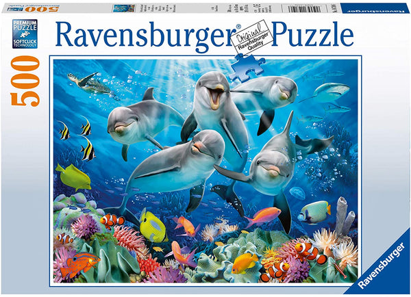 Ravensburger - Dolphins Jigsaw Puzzle (500 Piece)