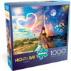Buffalo Games - Night &amp; Day Collection - Paris Love - 1000 Piece Jigsaw Puzzle