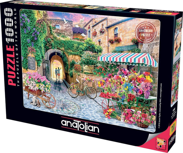 Anatolian - The Flower Market Jigsaw Puzzle (1000 Pieces)
