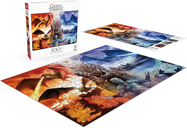 Buffalo Games - Game of Thrones - Fire & Ice - 500 Piece Jigsaw Puzzle
