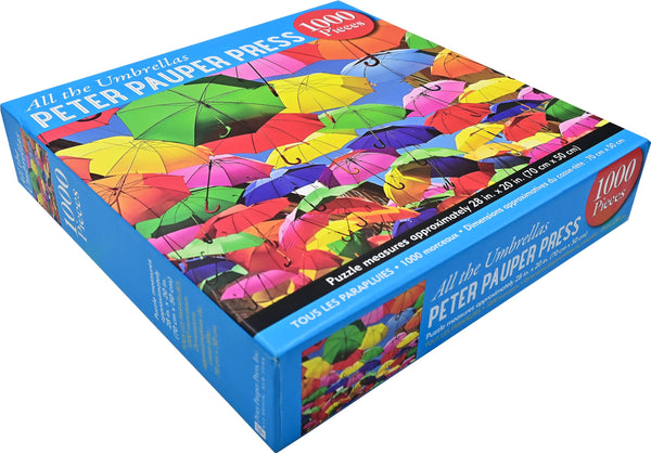 Peter Pauper Press - All the Umbrellas Jigsaw Puzzle (1000 Pieces)
