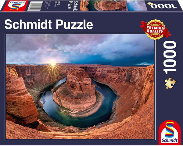 Schmidt - Glen Canyon, Horseshoe Bend Jigsaw Puzzle (1000 Pieces)