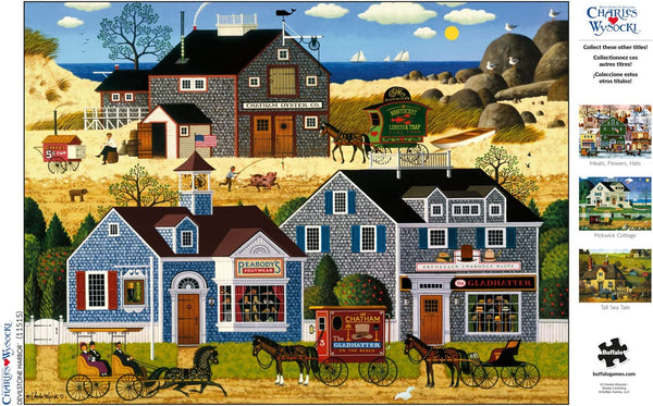 Buffalo Games - Charles Wysocki - Devil Stone Harbor - 1000 Piece Jigsaw Puzzle