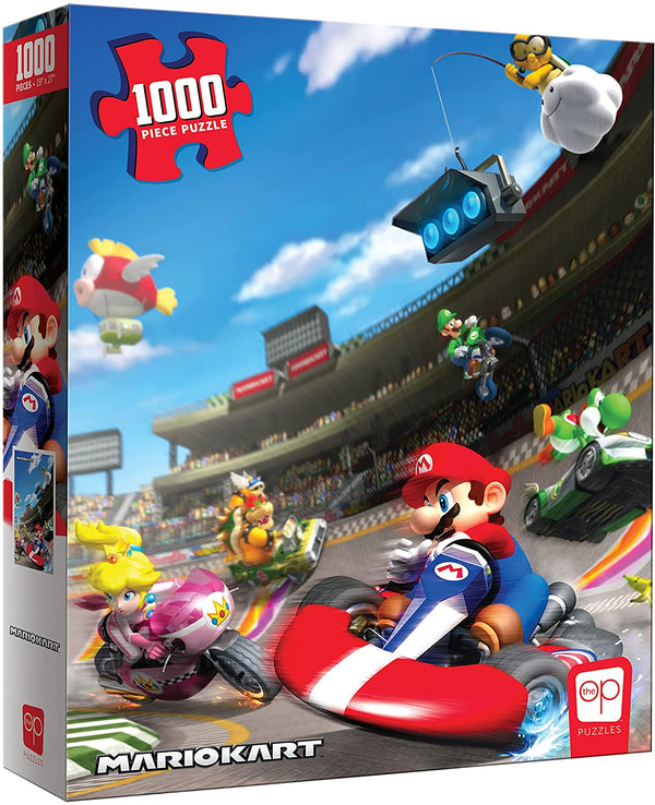 USAOpoly - Super Mario Kart Jigsaw Puzzle (1000 Pieces)
