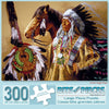 Bits and Pieces - Chief High Pipe by Steve Crisp Jigsaw Puzzle (300 Pieces)