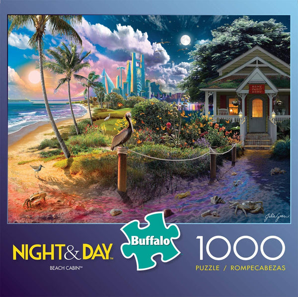 Buffalo Games - Beach Cabin - 1000 Piece Jigsaw Puzzle