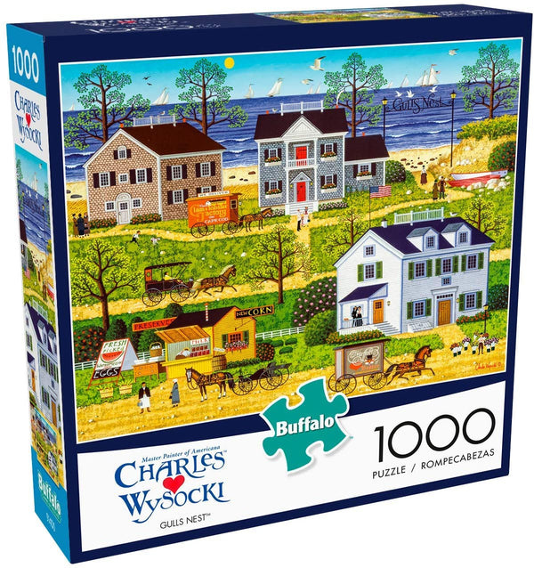 Buffalo Games - Charles Wysocki - Gulls Nest - 1000 Piece Jigsaw Puzzle