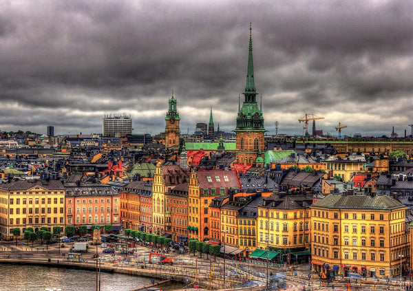 Educa - Views of Stockholm Sweden Jigsaw Puzzle (1000 Pieces)